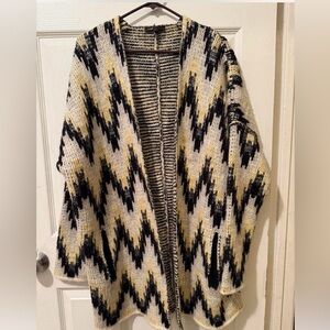 Maje Marion Reversible Jacquard Cardigan Size 2 Women’s